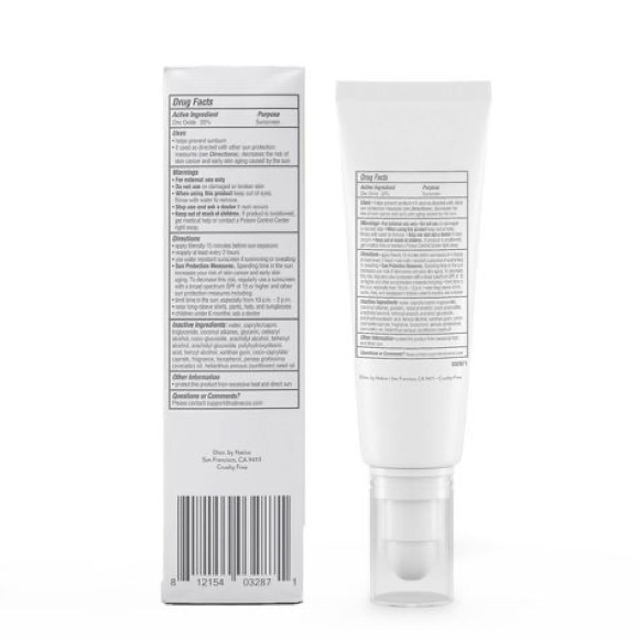 Native Coconut & Pineapple Mineral Sunscreen Lotion SPF 30 1.7 fl oz Bundle of 2 - Picture 9 of 9